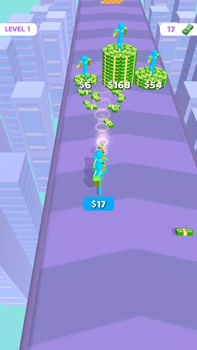 Capturas de tela do Money Sucker Runner