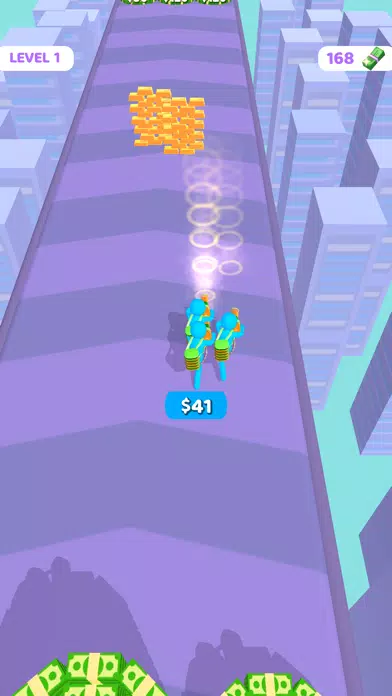 Capturas de tela do Money Sucker Runner