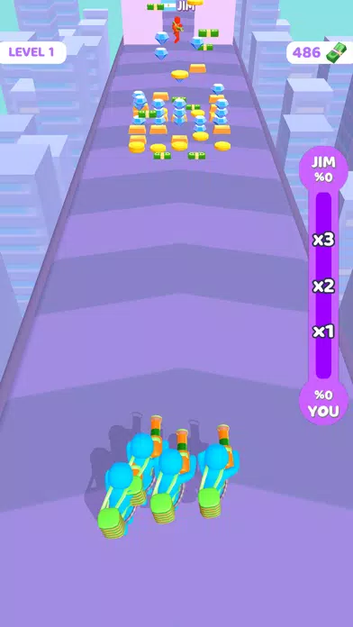 Capturas de tela do Money Sucker Runner