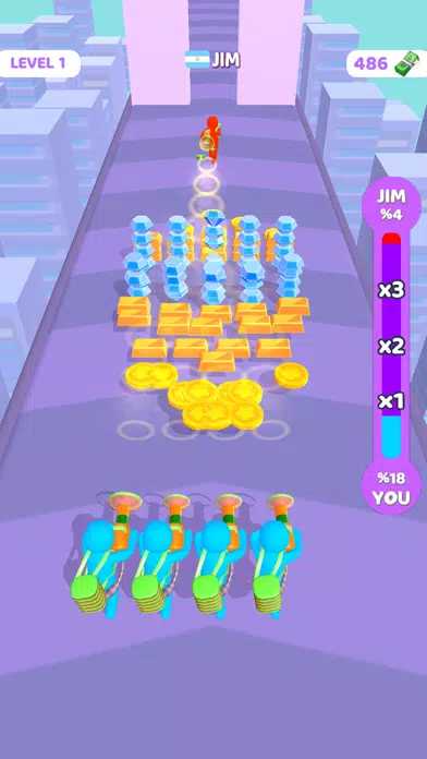 Capturas de tela do Money Sucker Runner