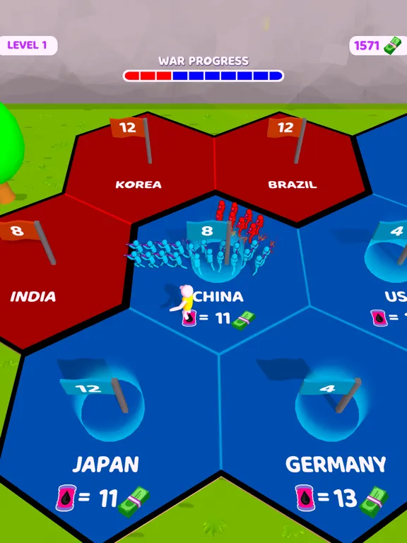 Oil Wars IO iPad 应用截图