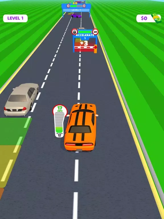 Overtake Car iPad  स्क्रीनशॉट