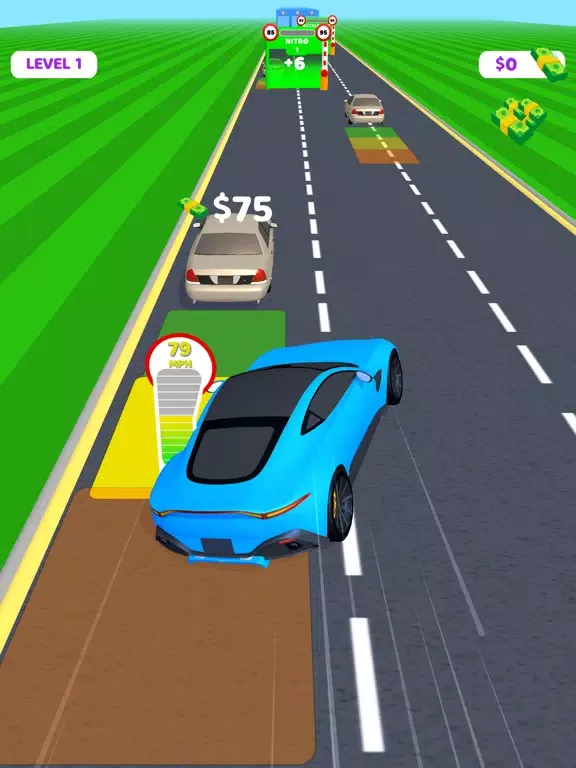 Overtake Car iPad  स्क्रीनशॉट