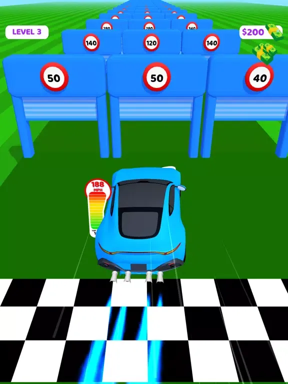 Overtake Car iPad  स्क्रीनशॉट