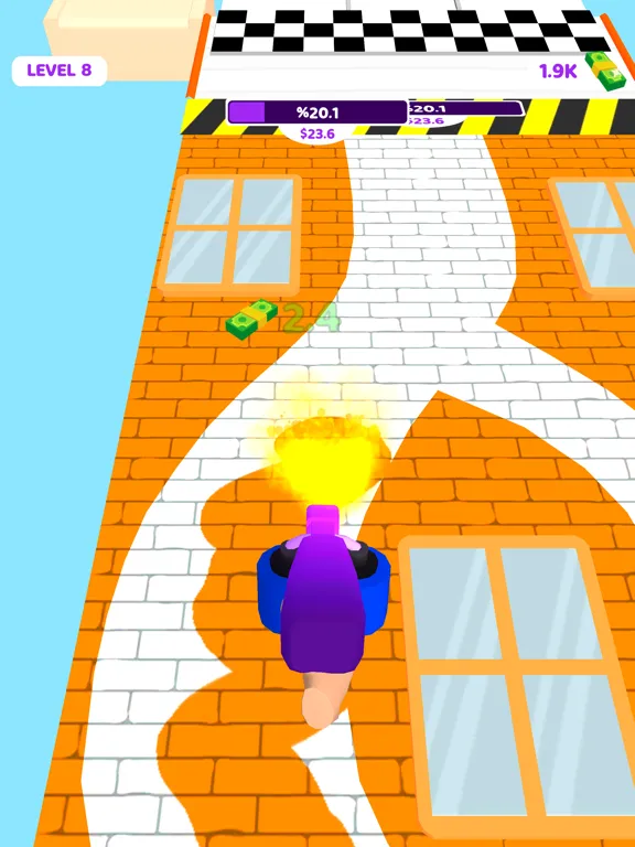 Capturas de pantalla de Paint Brush Run iPad 