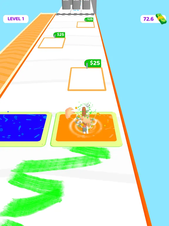 Capturas de pantalla de Paint Brush Run iPad 