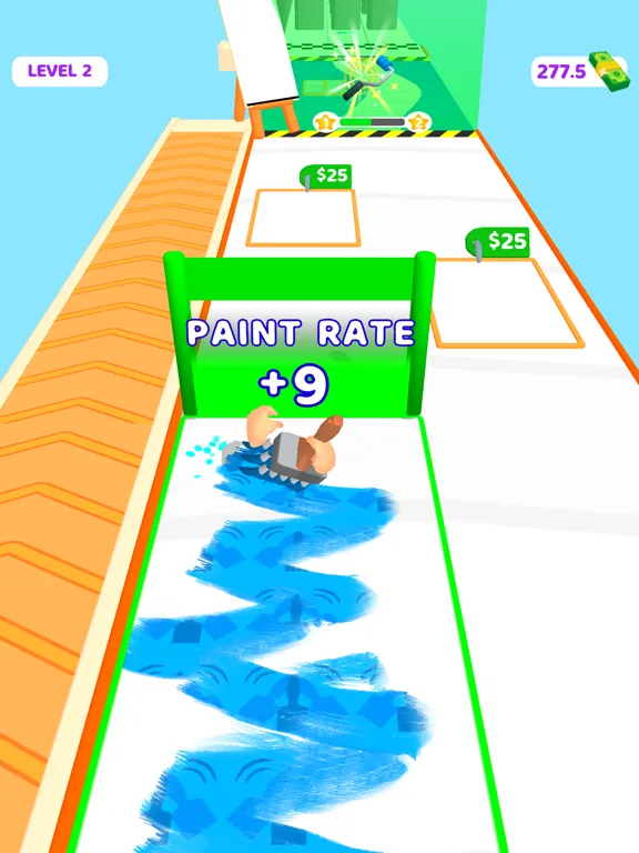 Capturas de pantalla de Paint Brush Run iPad 