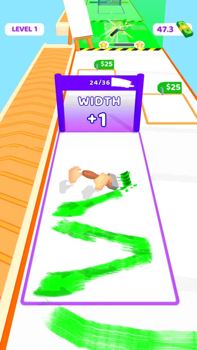 Capturas de pantalla de Paint Brush Run
