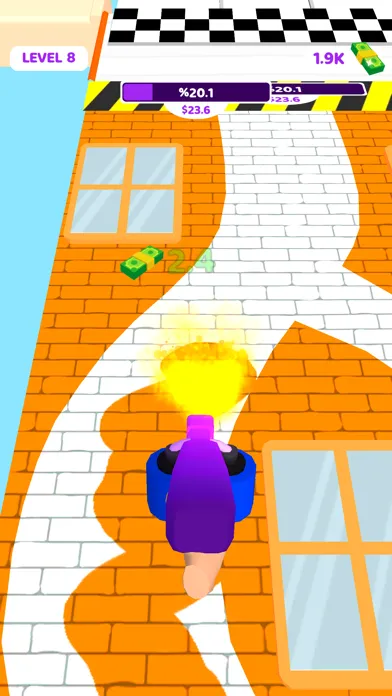 Capturas de pantalla de Paint Brush Run
