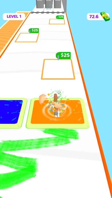 Capturas de pantalla de Paint Brush Run