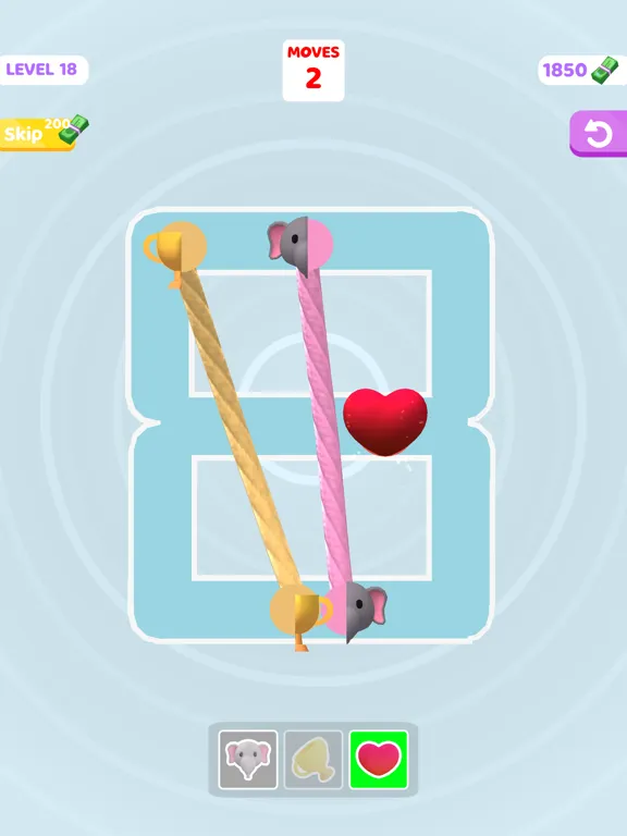 Capturas de pantalla de Rope Match! iPad 