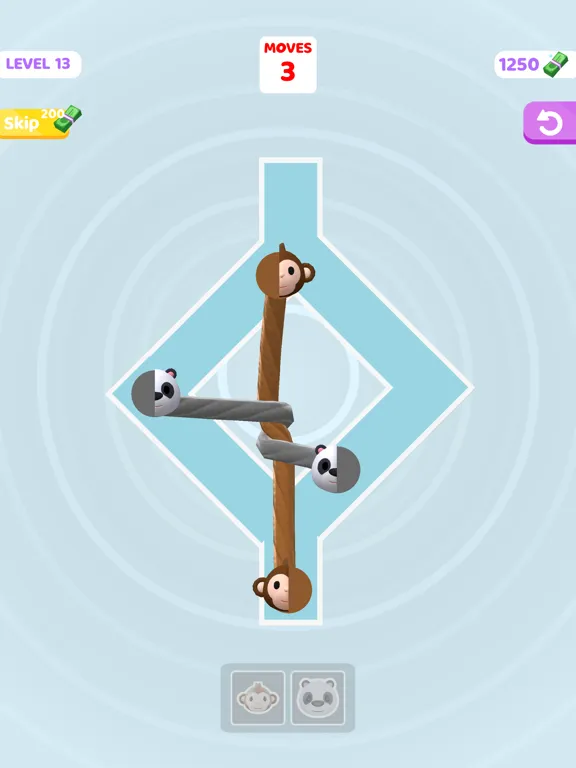 Capturas de pantalla de Rope Match! iPad 