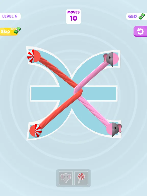 Capturas de pantalla de Rope Match! iPad 