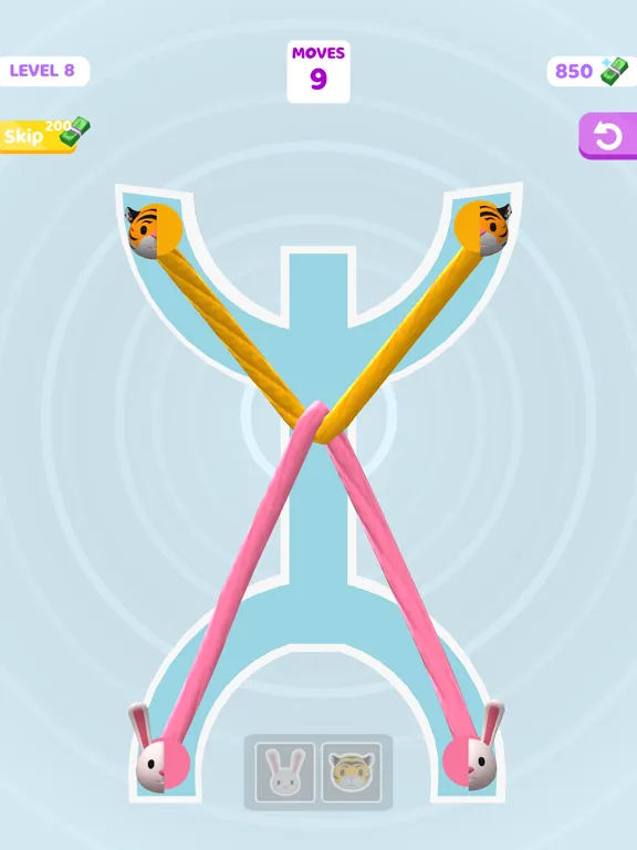 Capturas de pantalla de Rope Match! iPad 