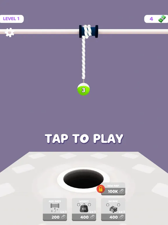 Ropes & Balls iPad  स्क्रीनशॉट