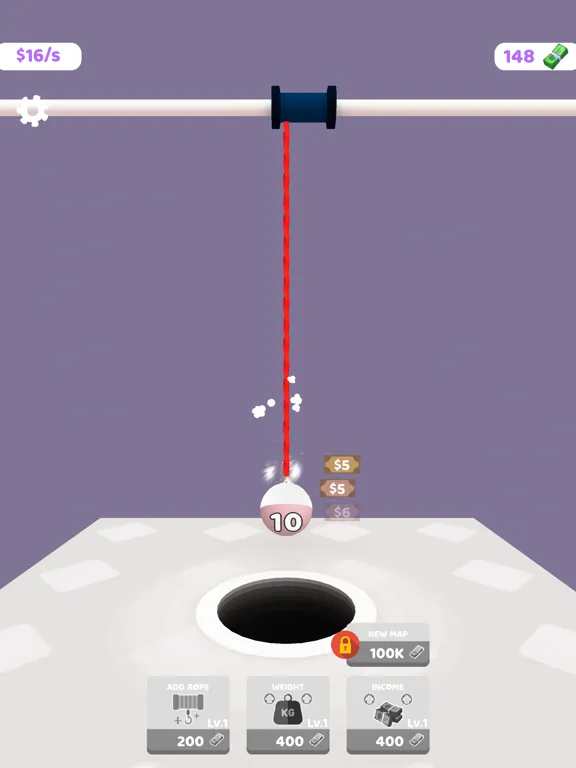 Ropes & Balls iPad  स्क्रीनशॉट