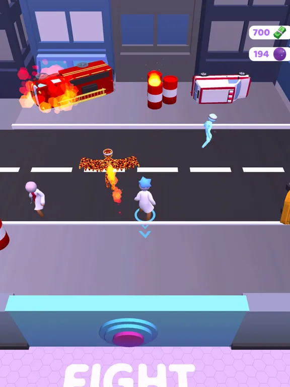 Capturas de tela do Superhero Academy! iPad 