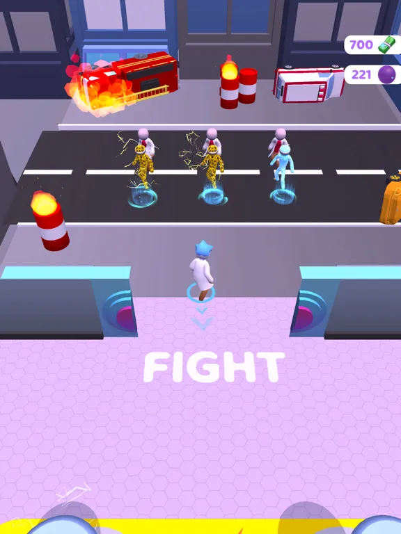 Capturas de tela do Superhero Academy! iPad 
