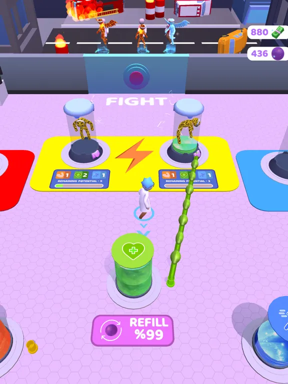 Capturas de tela do Superhero Academy! iPad 