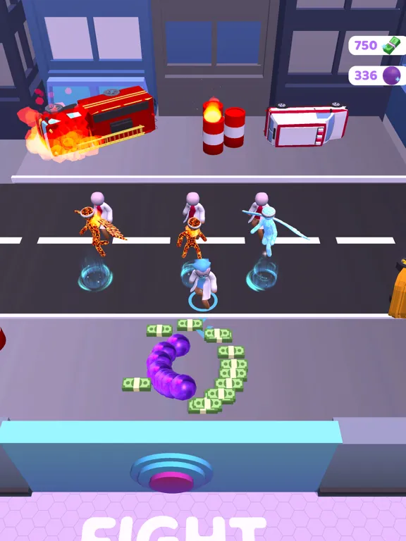 Capturas de tela do Superhero Academy! iPad 