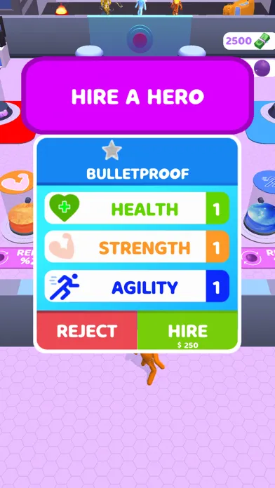 Capturas de tela do Superhero Academy!