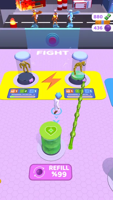 Capturas de tela do Superhero Academy!