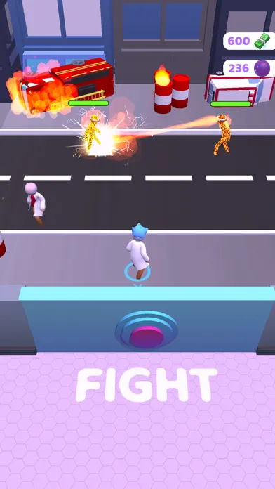 Capturas de tela do Superhero Academy!