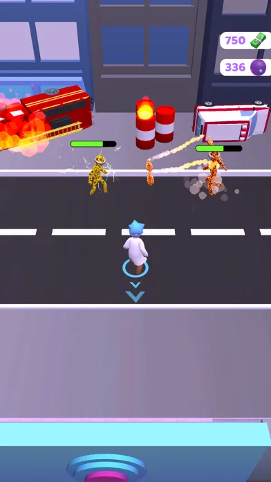 Capturas de tela do Superhero Academy!