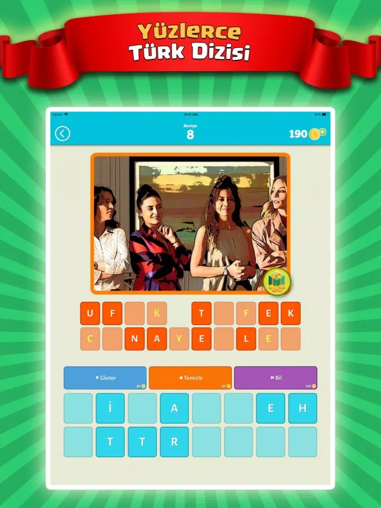 Diziyi Bil iPad  Screenshots