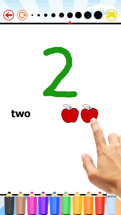 Tangkapan skrin Learn ABC Free: Education To Write Alphabet, Numbers and English Words