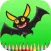 The Bat Coloring Book: Learn to color and draw a bat man, Free games for children