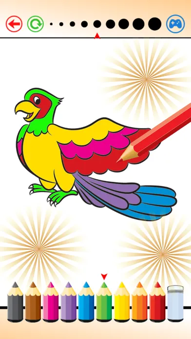 Bird Painting - Coloring Book and Drawing for Kids স্ক্রিনশট