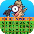 Crossword game for intelligent: Word Search puzzle in the letters table Crossword game for intelligent: Word Search puzzle in the letters table