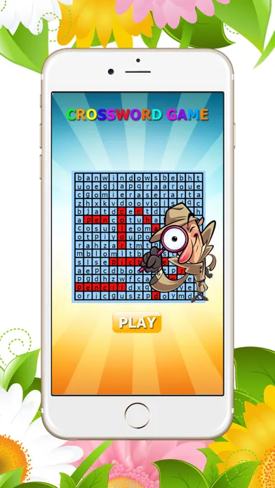 Crossword game for intelligent: Word Search puzzle in the letters table Screenshots