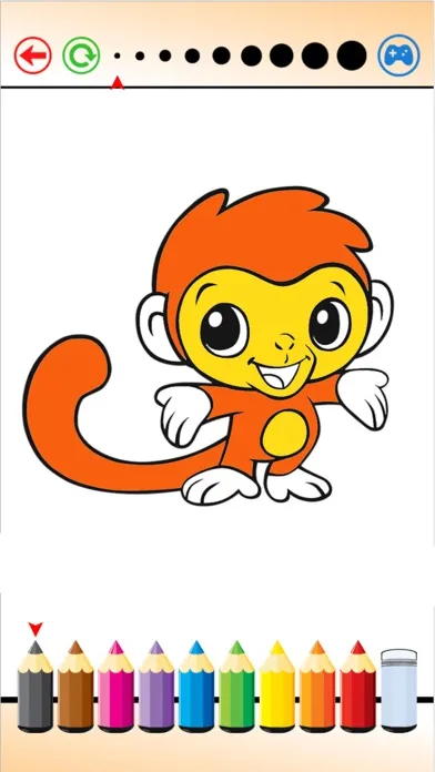 Capturas de pantalla de Cute Animal Coloring Book - Learn Drawing for Kids