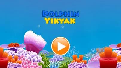 Dolphin YikYak - Swim in the sea collect stars スクリーンショット