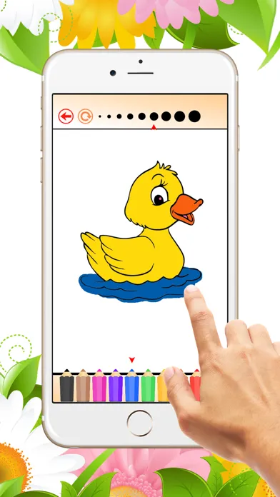 Farm Animals Free Games for children: Coloring Book for Learn to draw and color a pig, duck, sheep স্ক্রিনশট