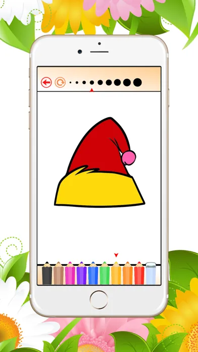 Capturas de tela do Coloring Book The Hat: Learn to color and draw fashion hats, Free games for children