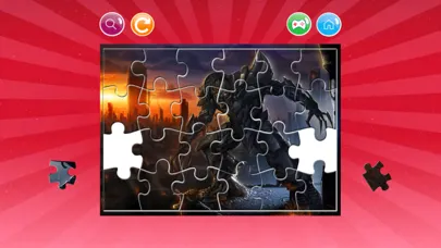 Capturas de tela do Heroes Robot Jigsaw Puzzles Photo HD 2 in 1
