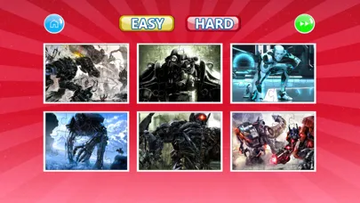 Capturas de tela do Heroes Robot Jigsaw Puzzles Photo HD 2 in 1