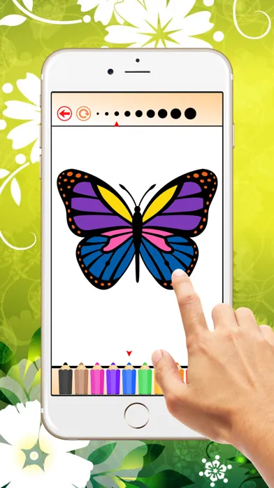 Скриншоты Coloring Book Insect and Arachnid: Learn to paint and color a bee, spider and more
