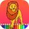 lion coloring book