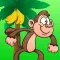 Monkey Adventure - Run Collect Banana Lunch