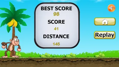Monkey Adventure - Run Collect Banana Lunch スクリーンショット