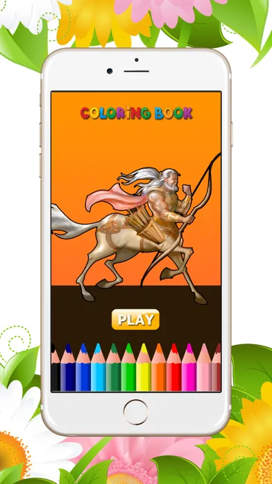 Mythical Creatures Coloring Book for Kids スクリーンショット