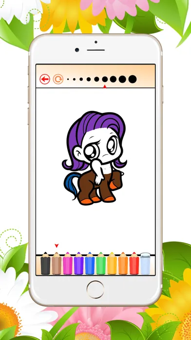 Mythical Creatures Coloring Book for Kids スクリーンショット