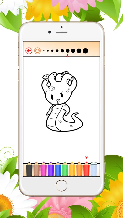 Mythical Creatures Coloring Book for Kids スクリーンショット