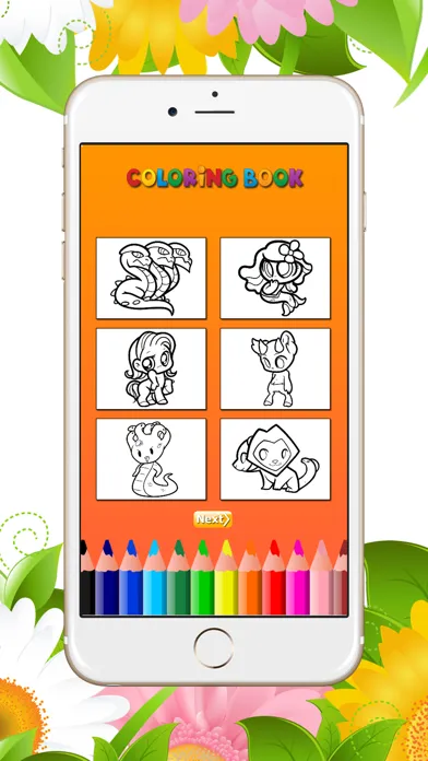 Mythical Creatures Coloring Book for Kids スクリーンショット