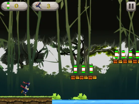 Ninja BTD Jump - Run Collect Book Spell iPad 應用截圖