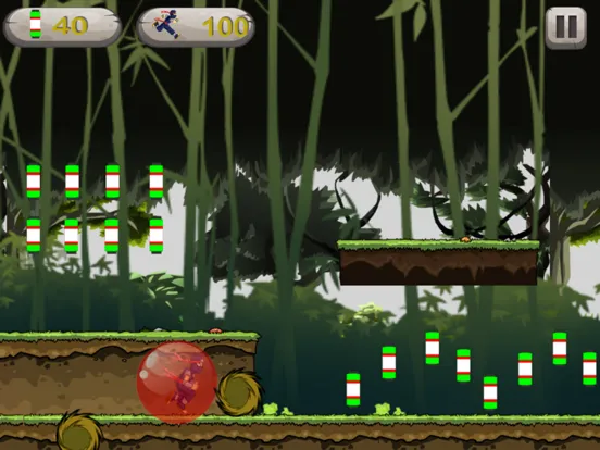 Ninja BTD Jump - Run Collect Book Spell iPad 應用截圖
